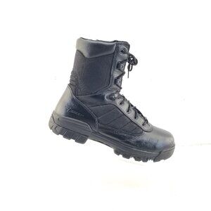 Bates E02261 Black Leather Hiking Tactical Sport Side Zip Boot Size 11.5